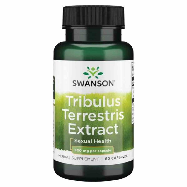 Swanson Tribulus Terrestris – Сила, енергія та підтримка гормонального балансу 500 мг - 60caps