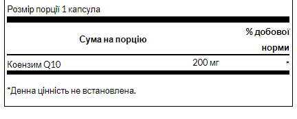 Спец Витамины Swanson Ultra CoQ10 200mg - 30caps
