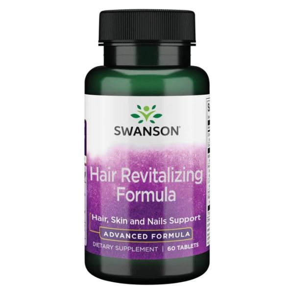 Swanson Hair Revitalizing – Вітаміни для волосся, шкіри та нігтів з біотином і колагеновими активаторами - 60tabs Swanson Hair Revitalizing – Вітаміни для волосся, шкіри та нігтів з біотином і колагеновими активаторами - 60tabs