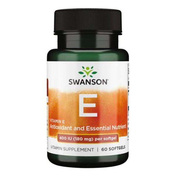  Витамин E Swanson Vitamin E 400iu - 60caps