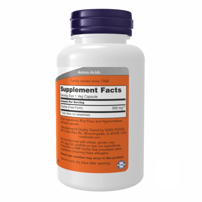 TAURINE 500mg - 100 caps (Без етикетки)