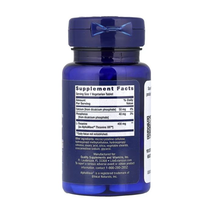 Theanine XR™ Stress Relief - 30 vegetarian tablets