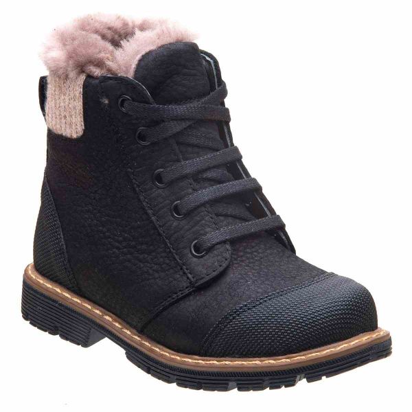 Ортопедичні зимові черевики для хлопчиків Theo Leo 854 чорний Ортопедичні зимові черевики для хлопчиків Theo Leo 854 чорний