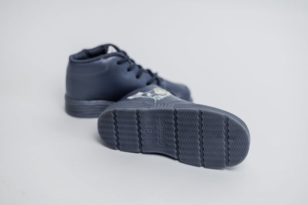 Ортопедические ботинки Ortope с вышивкой для девочек