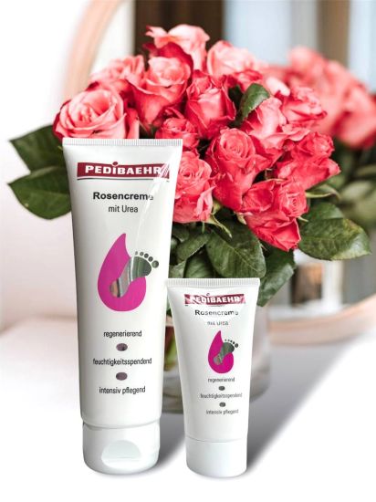 КРЕМ С 10% МОЧЕВОЙ И РОЗОВЫМ МАСЛОМ ДЛЯ НОГ (ROSE CREAM), PEDIBAEHR