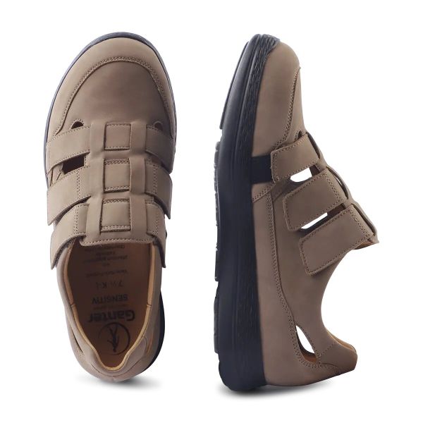 Туфлі чоловічі ортопедичні Karl Ludwig, сіро-коричневий (арт. 1-25 9802 9400), Ganter