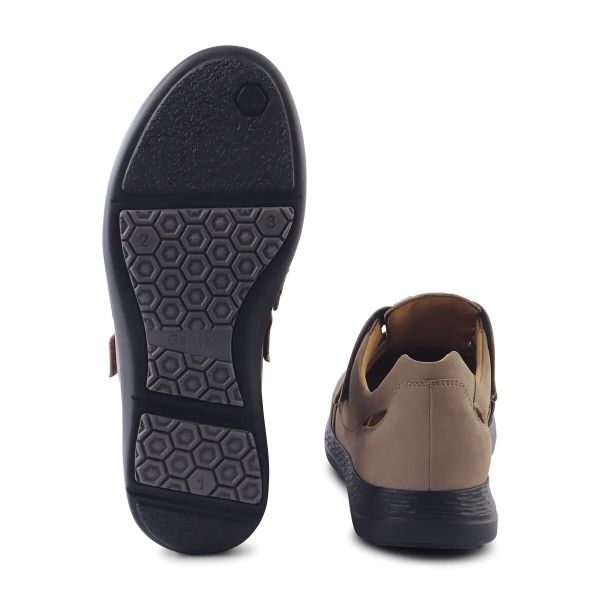 Туфлі чоловічі ортопедичні Karl Ludwig, сіро-коричневий (арт. 1-25 9802 9400), Ganter