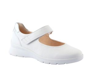 Женские ортопедические туфли Fara, белые, Ganter, арт. 1-20 5241 0200