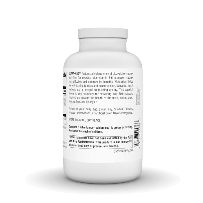 Source Naturals Ultra-Mag – комплексний магній для підтримки здоров’я - 90 vcaps