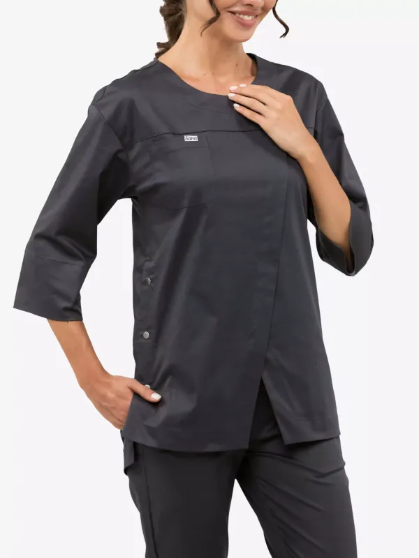 Венді Медичний Костюм Графіт