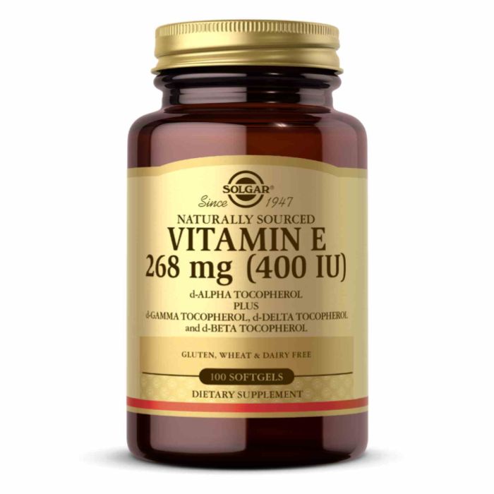 Vitamin E 268 mg (400 IU) Mixed - 100 softgels Vitamin E 268 mg (400 IU) Mixed - 100 softgels