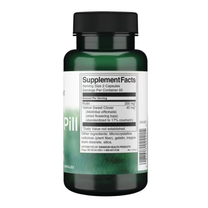 Swanson Water Pill – натуральна підтримка водного балансу та лімфи 20мг - 120 caps