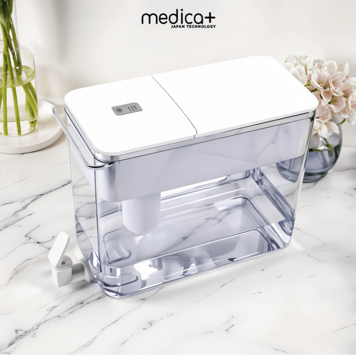 Фільтр для води з дозатором MEDICA+ (White)