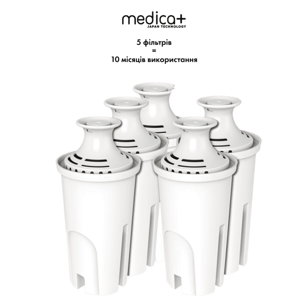 Фільтр для води з дозатором MEDICA+ (White)