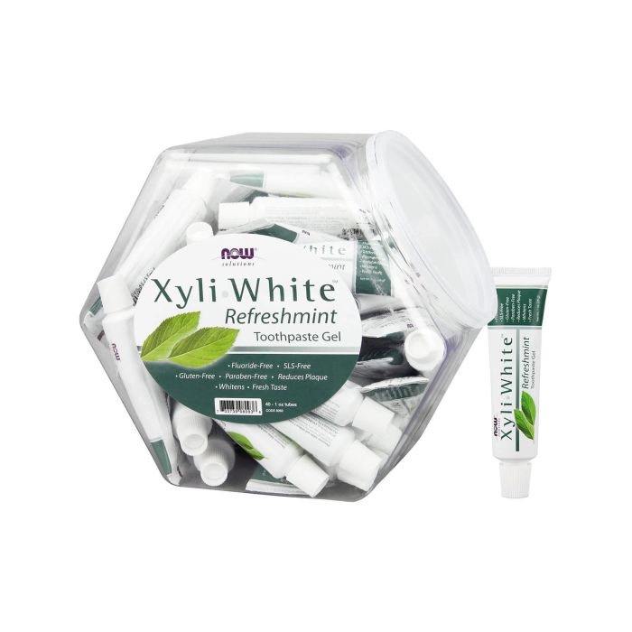  XyliWhite™ – відбілююча зубна паста без фтору (NOW Foods)- 40 -1 oz tubes