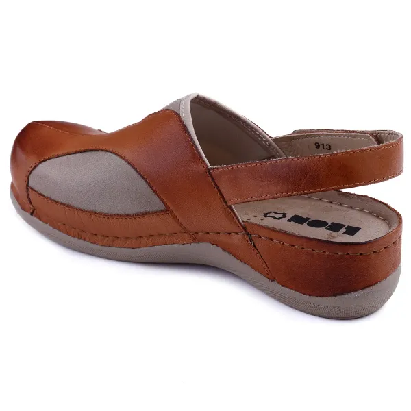 913 Взуття жін.Leon, Коричневий, 36 р.