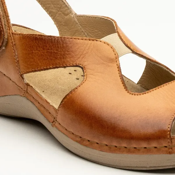 Женские сандалии Leon Коричневый 924-brown ортопедия