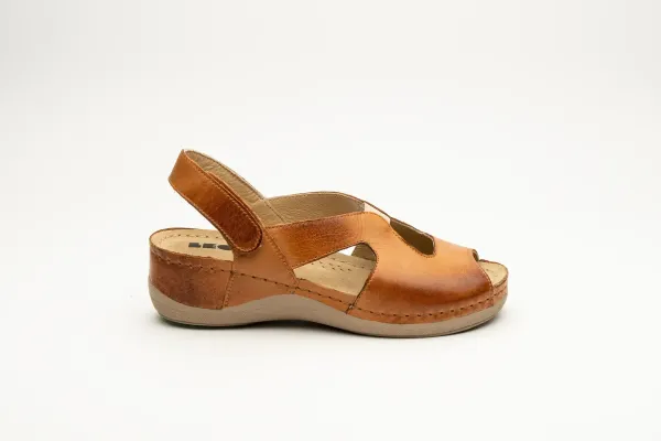 Женские сандалии Leon Коричневый 924-brown ортопедия