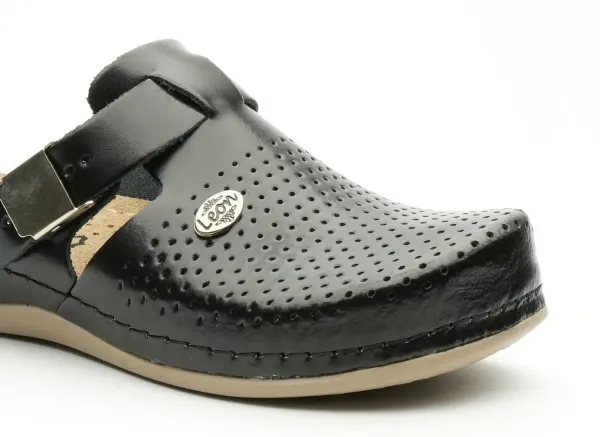 Женское Сабо Leon Черный 950-black ортопедия