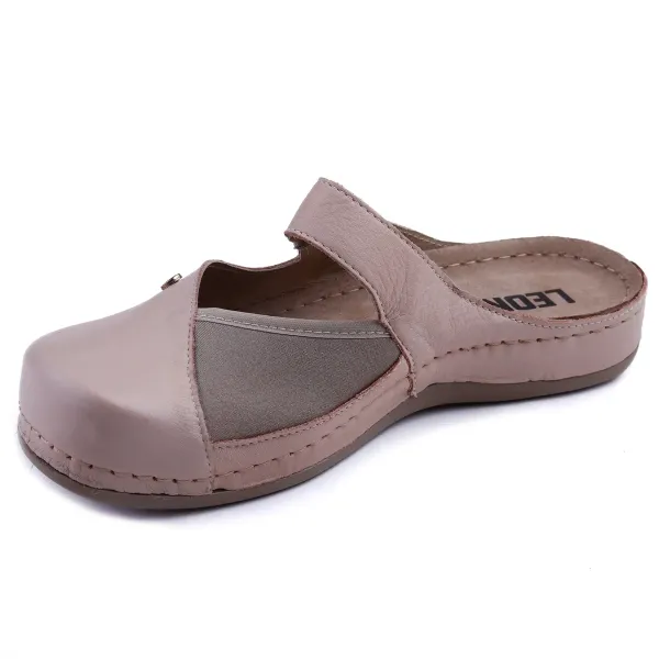 Жіноче Сабо Leon powder 953 ортопедія