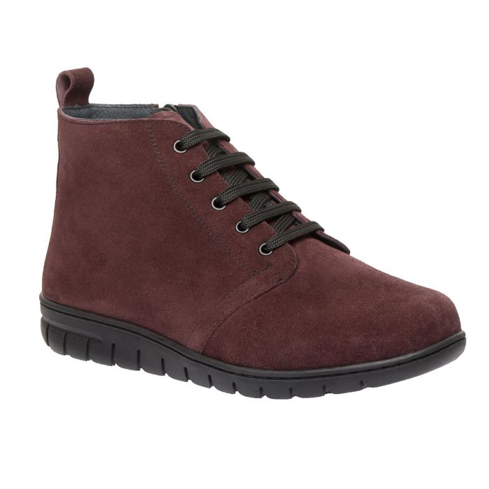 Жіночі анатомічні черевики, бордовий (арт.2515), TM SoftMode (Туреччина)