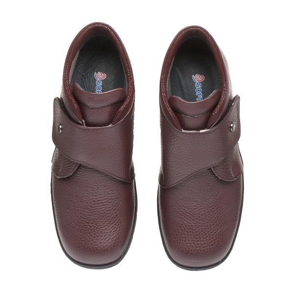 Жіночі анатомічні черевики, бордовий (арт.857), TM SoftMode (Туреччина)