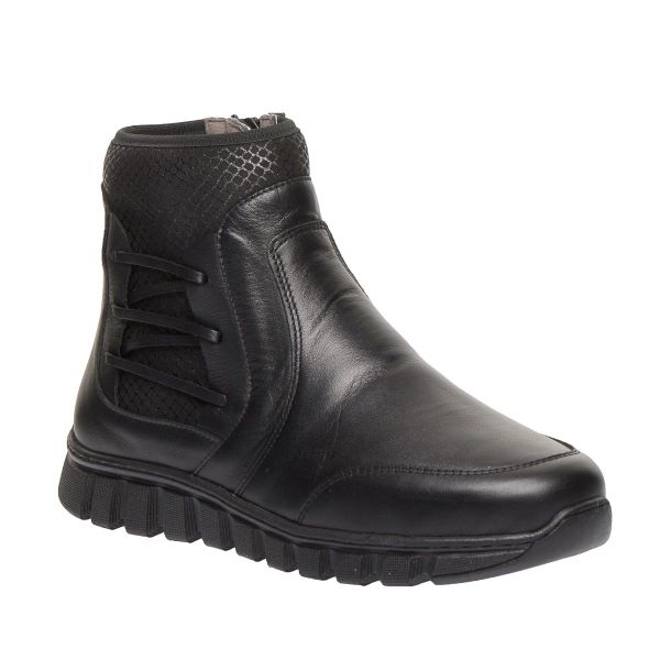 Жіночі анатомічні черевики, чорний (арт.7264202), TM SoftMode (Туреччина) Жіночі анатомічні черевики, чорний (арт.7264202), TM SoftMode (Туреччина)