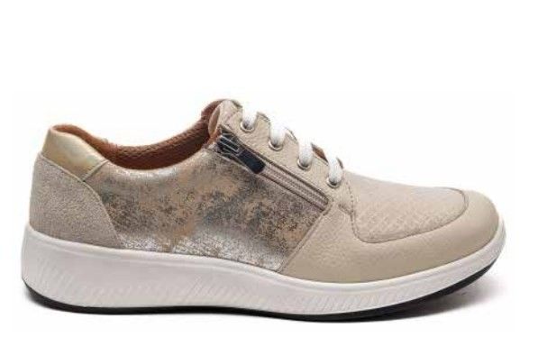 Жіночі анатомічні кросівки, бежевий (арт.19114), TM SoftMode (Туреччина)