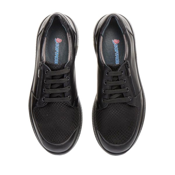 Женские анатомические кроссовки, черный (арт.19114), TM SoftMode (Турция)