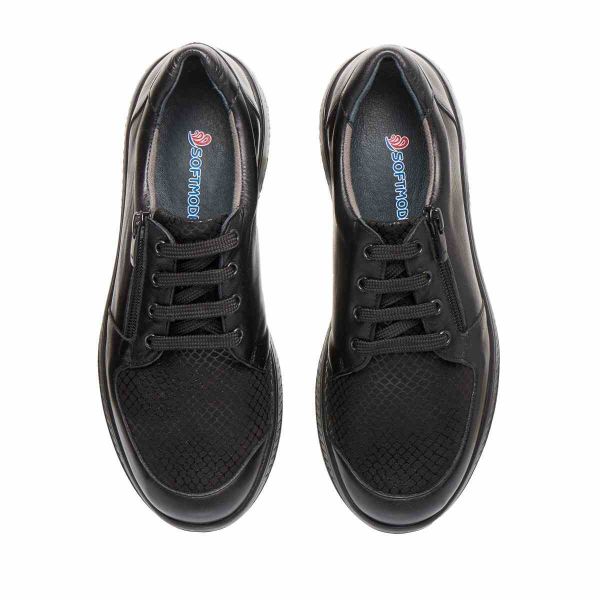 Жіночі анатомічні кросівки, чорний (арт.19114), TM SoftMode (Туреччина)