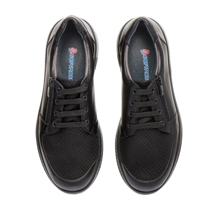 Жіночі анатомічні кросівки, чорний (арт.19114), TM SoftMode (Туреччина) Жіночі анатомічні кросівки, чорний (арт.19114), TM SoftMode (Туреччина)