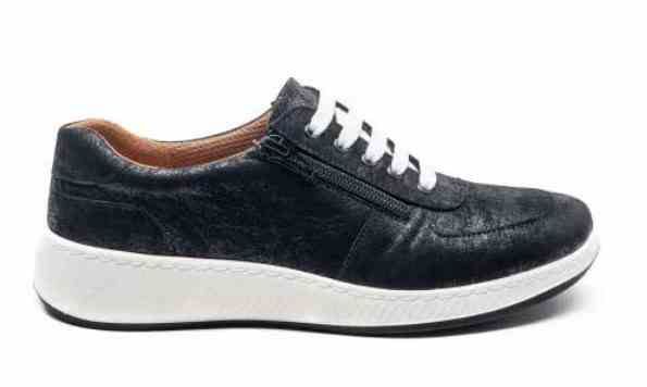 Женские анатомические мокасины, черный (арт.1912-2), TM SoftMode (Турция)