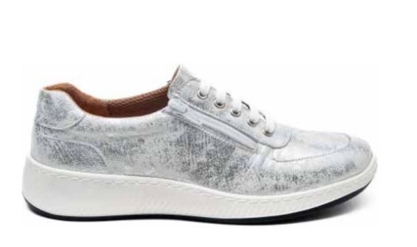 Женские анатомические мокасины, серебряный (арт.1912-2), TM SoftMode (Турция) Женские анатомические мокасины, серебряный (арт.1912-2), TM SoftMode (Турция)