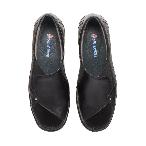 Жіночі анатомічні туфлі, чорний (арт.225-G-23), TM SoftMode (Туреччина)
