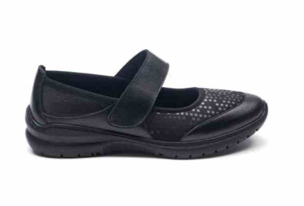 Женские анатомические туфли, черный (арт.Boston), TM SoftMode (Турция)