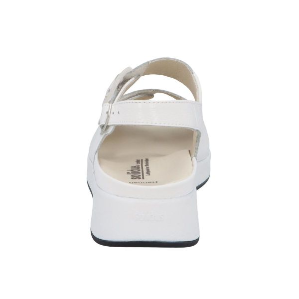 Женские босоножки Hannah, белый лак (арт.7 75032 10300), Solidus (Германия)