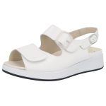 Жіночі босоніжки Hannah, білий лак (арт.7 75032 10300), Solidus (Німеччина)