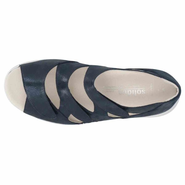 Женские босоножки Hannah, синий (арт. 7 75036 80722), Solidus (Германия)