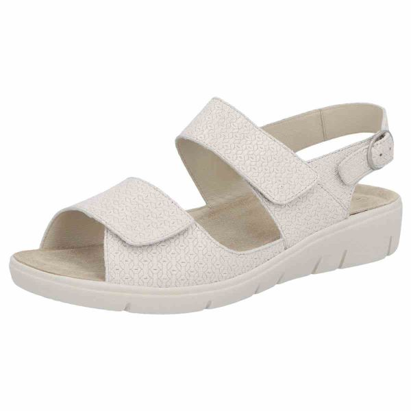 Жіночі босоніжки Honey, молочний (арт. 7 76023 10165), Solidus (Німеччина)