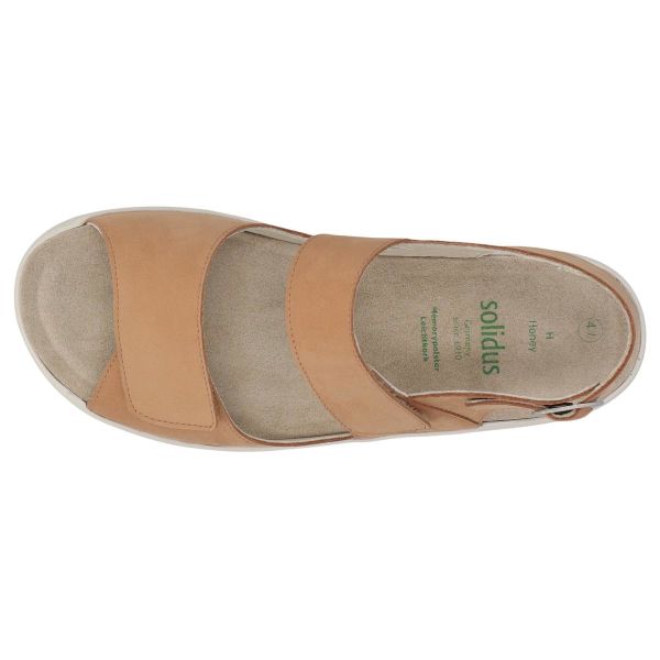 Жіночі босоніжки Honey, теракотовий (арт. 7 7 76023 30671), Solidus (Німеччина)