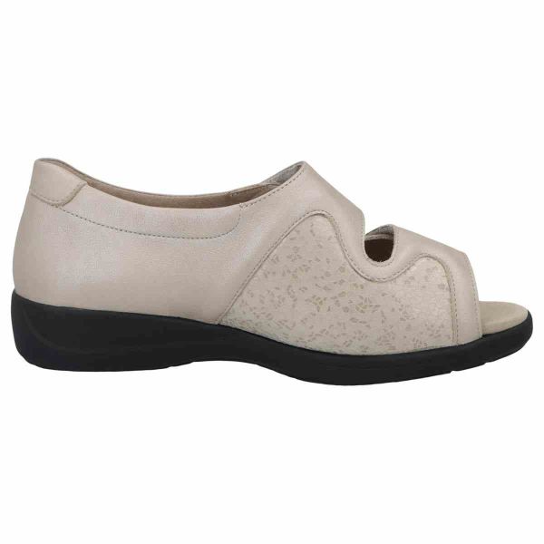 Жіночі босоніжки Lia, молочний (арт.7 73501 40558), Solidus (Німеччина)