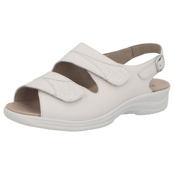 Жіночі босоніжки Moni, молочний (арт. 7 7 74019 20953), Solidus (Німеччина)