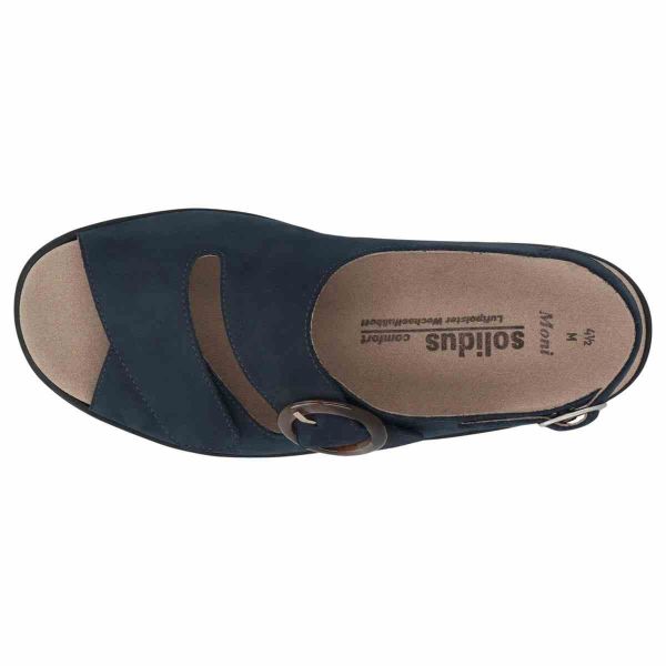 Жіночі босоніжки Moni, т.синій (арт.7 7 74032 80033), Solidus (Німеччина)