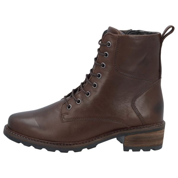 Женские ботинки на шнуровке Solidus Kinga коричневые (Германия)