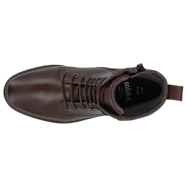 Жіночі черевики на шнурівці Solidus Kinga коричневі (Німеччина)