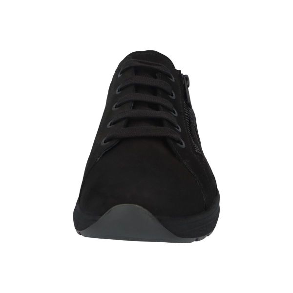 Женские кожаные кроссовки Mia, черный (арт.7 43024 01049), Solidus (Германия), Solidus