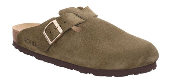 Жіночі сабо Alba оливковий (арт.6071 63) ROHDE (Німеччина)