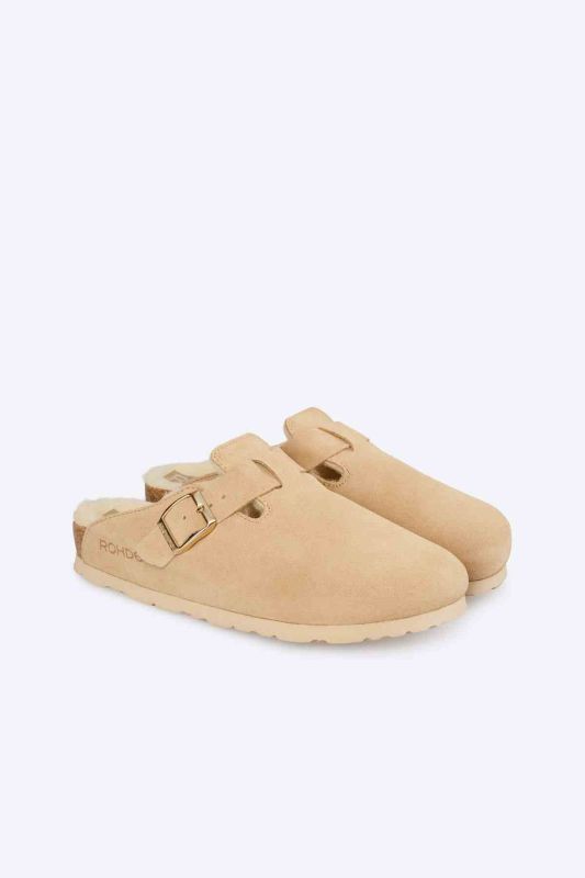 Женские сабо Alba, св.бежевый (арт. 6069 13), ROHDE (Германия)