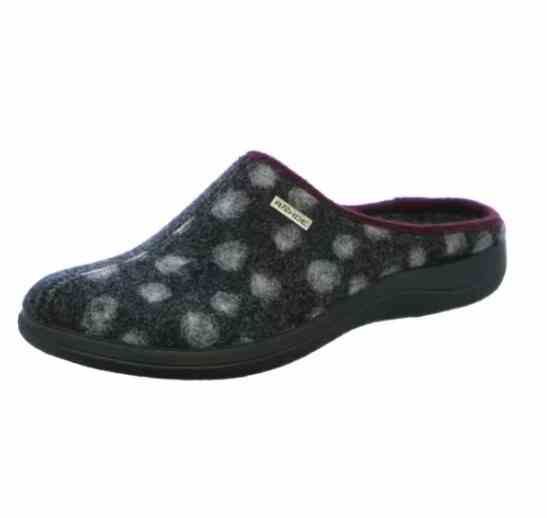 Женские сабо Bari, антрацит (арт. 6551 82), ROHDE (Германия)