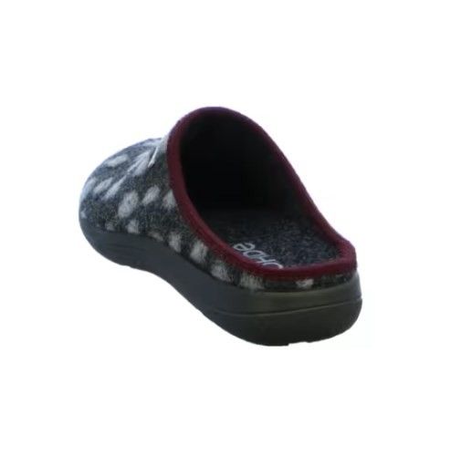 Женские сабо Bari, антрацит (арт. 6551 82), ROHDE (Германия)